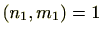 $ (n_1,m_1)=1$